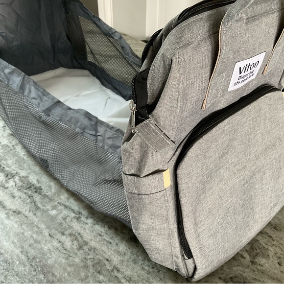 Viton Baby Diaper Bag Backpack with Changing Station - Picture 10 of 10